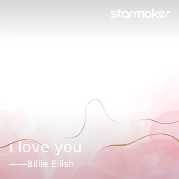 billie-eilish-i-love-you-cover-image