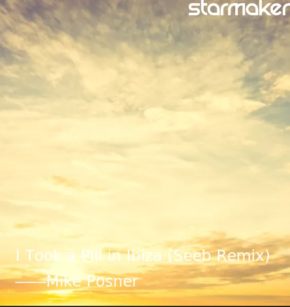 I Took a Pill in Ibiza (Seeb Remix)