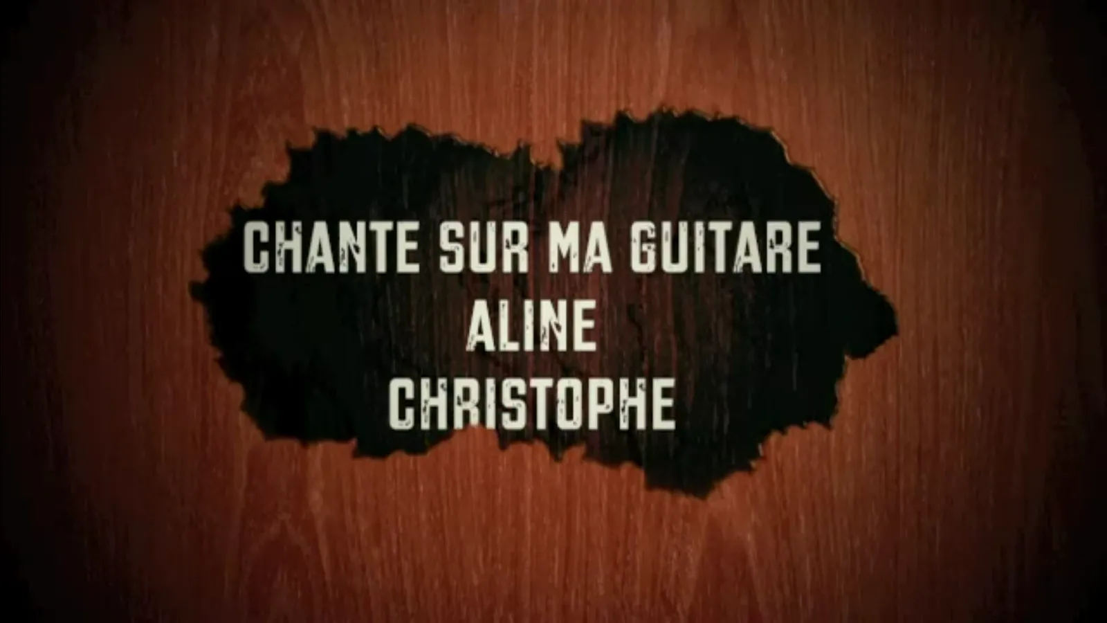  Christophe - Aline - karaoké sur guitare acoustique BY Nicolas In'Live