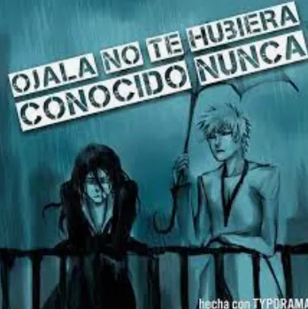 OJALA NO TE HUBIERA CONOCIDO NUNCA