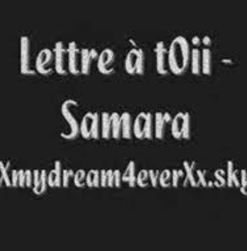 lettre à toi