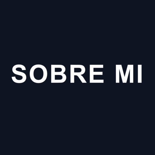 Sobre Mí