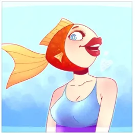 В синем море,в белой пене