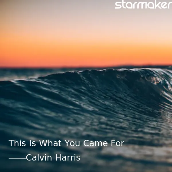 This Is What You Came For