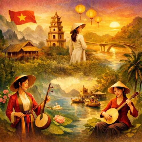 ভিয়েতনামের তিন অঞ্চলের সুর