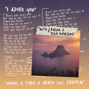 I Adore You (with J Balvin & Ellie Goulding)-cover