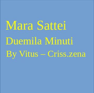 Duemila Minuti-cover