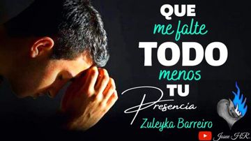 Que Me Falte Todo Menos Tu-cover