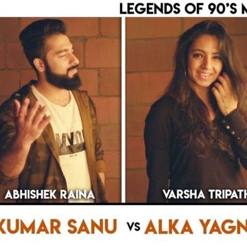Legends of 90's Bollywood Songs Mashup-cover