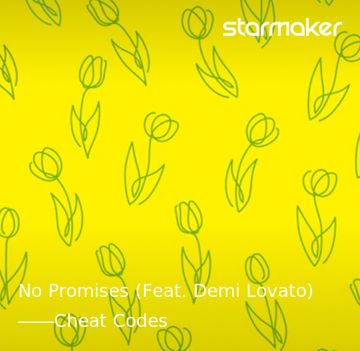 No Promises (Feat. Demi Lovato)-cover