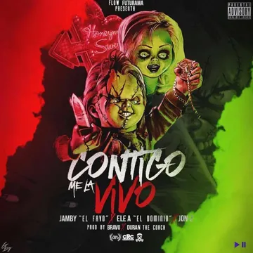 Contigo Me la Vivo-cover