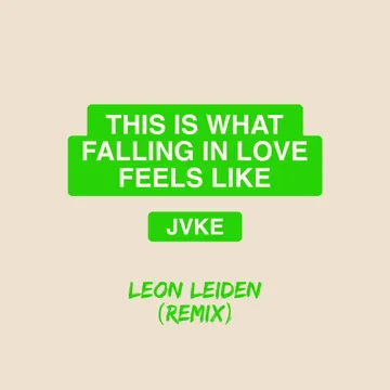 this is what falling in love feels like (Leon Leiden Remix)-cover