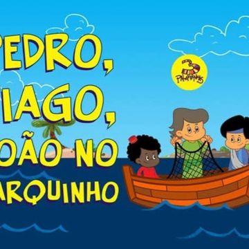 Pedro, Tiago, João No Barquinho-cover