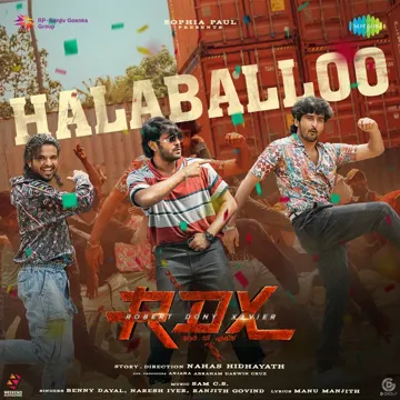 Halaballoo (From "RDX")-cover