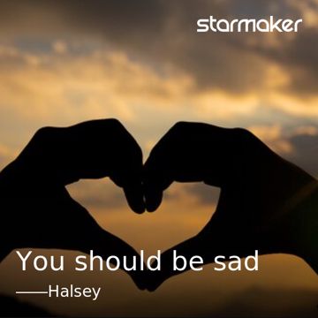 You should be sad-cover
