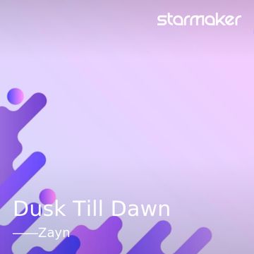 Dusk Till Dawn-cover
