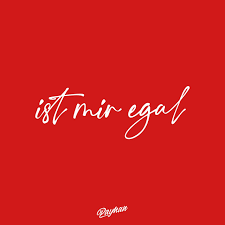 Ist mir egal-cover