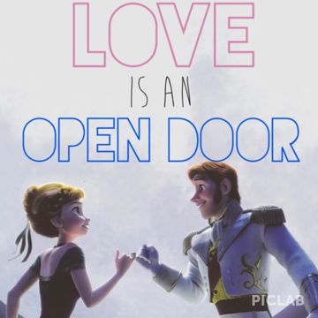 Love Is An Open Door (With Male Voice)
