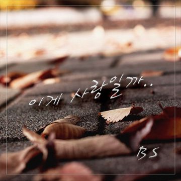 이게 사랑일까-cover