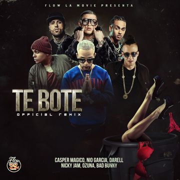 Te Boté (Remix)-cover