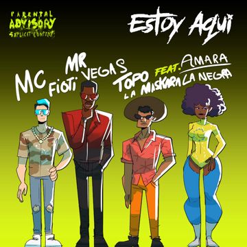 Estoy aqui (feat. Amara La Negra) - Radio Edit-cover