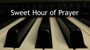 Sweet hour of prayer-cover