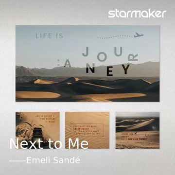 Next to Me-cover