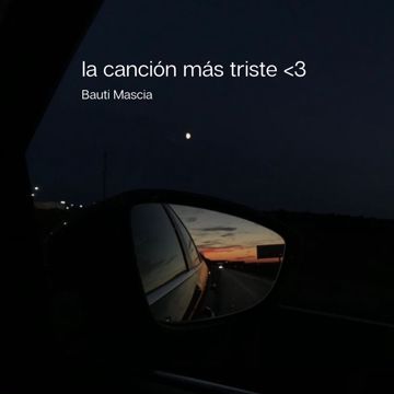 La canción más triste-cover