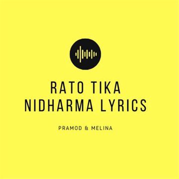 Rato Tika Nidharma-cover