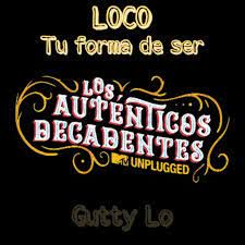 Loco tu forma de ser (Salvapantallas cover)-cover