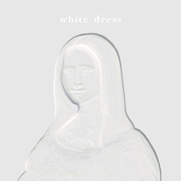 white dress-cover