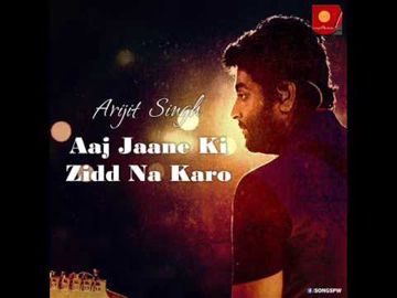 Aaj Jane Ki Zid Na Karo-cover