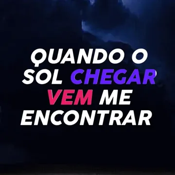 Quando o Sol Chegar Vem Me Encontrar-cover