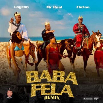 Baba Fela (Remix) [feat. Laycon & Zlatan]-cover