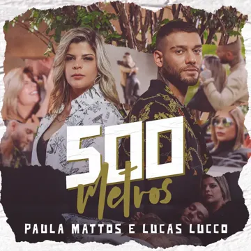 500 metros (Participação especial de Lucas Lucco)-cover