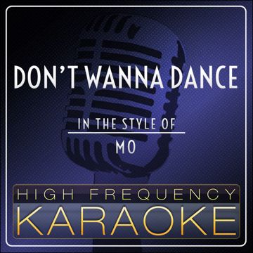Don't Wanna Dance-cover
