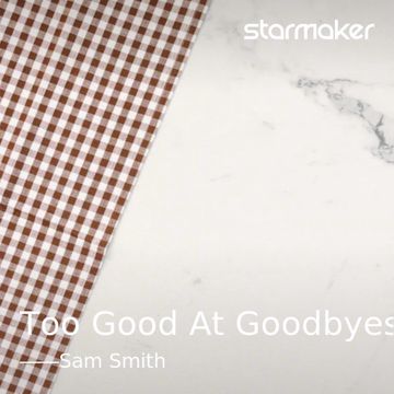 Too Good At Goodbyes-cover