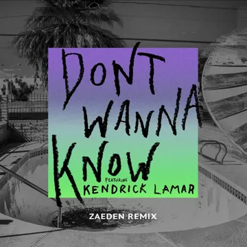 Don't Wanna Know (Zaeden  Remix)-cover