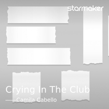 Crying In The Club-cover