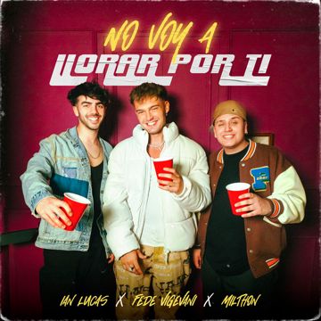 No Voy a Llorar Por Ti-cover