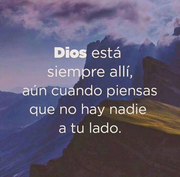 DIOS ESTA  AQUI