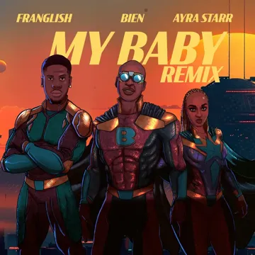 My Baby (feat. Ayra Starr) [Remix]-cover