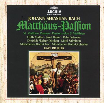 St. Matthew Passion, BWV. 244 / Pt. 1: No. 20 Evangelist, Jesus: "Und da sie den Lobgesang gesprochen hatten"-cover