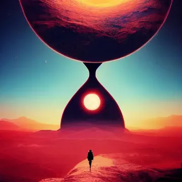 宇宙船に向かって歩く