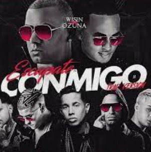 Escapate Conmigo Remix-cover