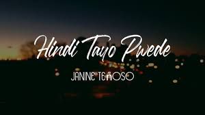 Hindi Tayo Pwede-cover
