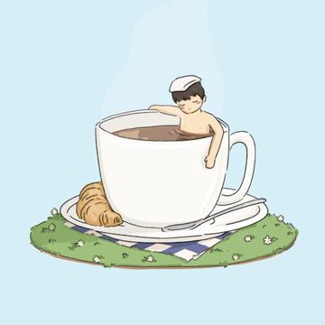 Morning Coffee (bubble ver.)-cover