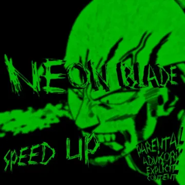 NEON BLADE (Sped Up)-cover