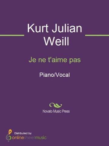 Je ne t'aime pas