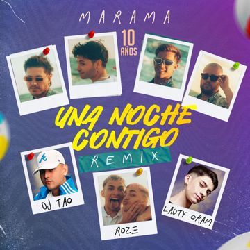Una Noche Contigo - Remix-cover